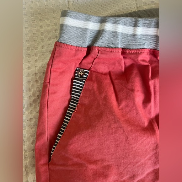 Tansozer Coral Pink Shorts Casual Classic Fit Drawstring Hybrid Shorts Medium - Picture 7 of 15